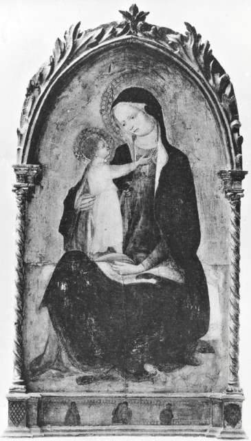 Courtauld Institute of Art — Maestro del 1419 - sec. XV - Madonna dell'Umiltà — insieme